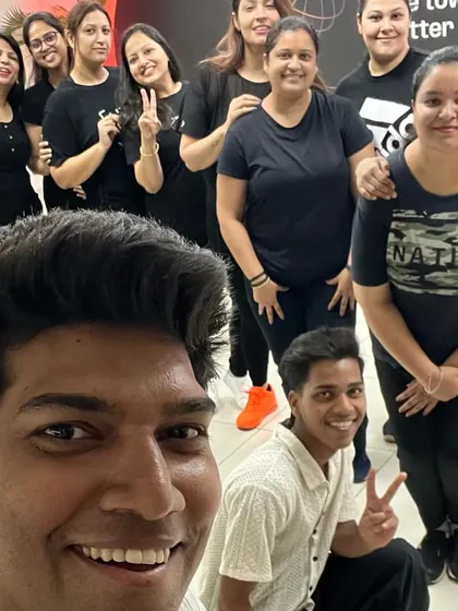 A happy selfie with the crew after a great class. These smiles are what it's all about for me.