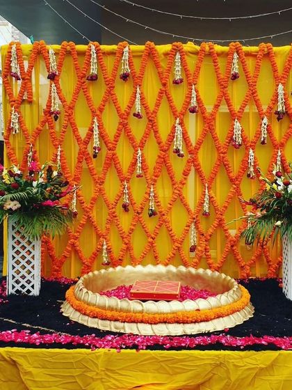 Rushi Events - Event Decoration & Styling Vibrant Haldi & Mehendi Functions photo 12