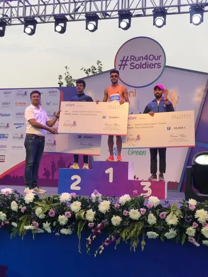This is what chasing excellence looks like. I am incredibly proud of my athlete, Aftab, securing a podium finish. We train hard, we race smart, and we celebrate these victories as a team.