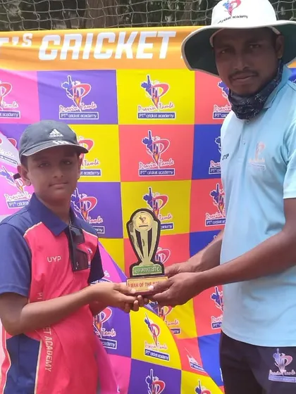 Another Man of the Match award from the U-10 PTPL, highlighting our commitment to rewarding performance in every single game.