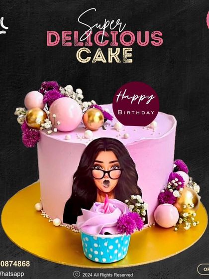 Love Plus Flour - Customized Theme Cakes Elegant Cakes for Adults photo 36