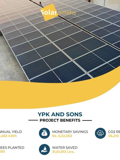 A closer look at the YPK and Sons project, which generates over 70,000 kWh of clean energy per year. This system significantly reduces their operational costs and carbon footprint.