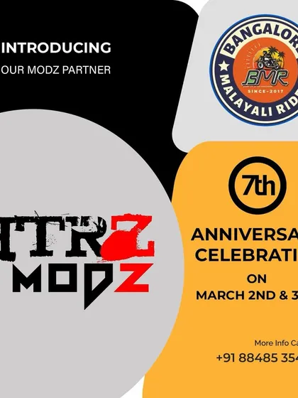 We were thrilled to partner with Htrz Modz for our 7th anniversary. Their support helps us ensure our members ride with top quality gear and accessories.