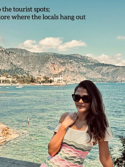 One of my key travel philosophies is to explore beyond the tourist spots to see where the locals hang out. This photo was taken at a beautiful coastal spot in the South of France, away from the main crowds.