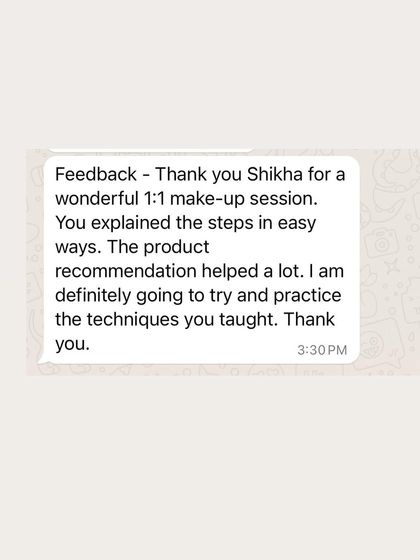 Shikha Agarwal - Personal Self-Makeup Classes Hear From My Students photo 60