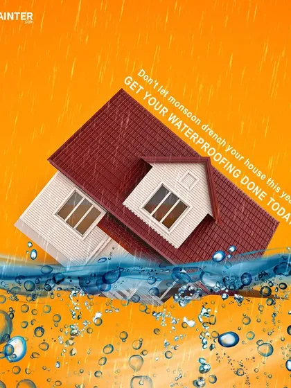 Don't let the monsoon ruin your peace of mind. This is a reminder that timely waterproofing is the best defence against water damage, damp walls, and peeling paint. We make your home monsoon-ready.