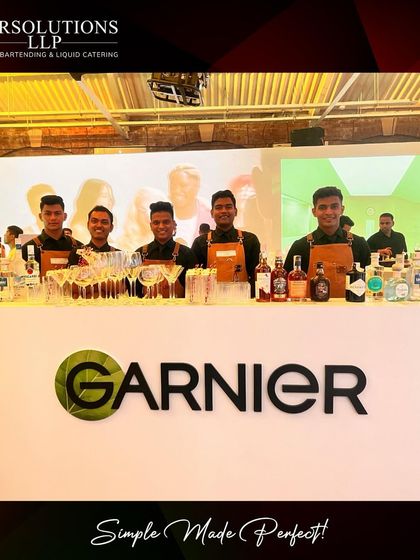 Our team delivered unmatched flair and service at the Garnier product launch at Snowball Studio, with a full team including a flair bartender.