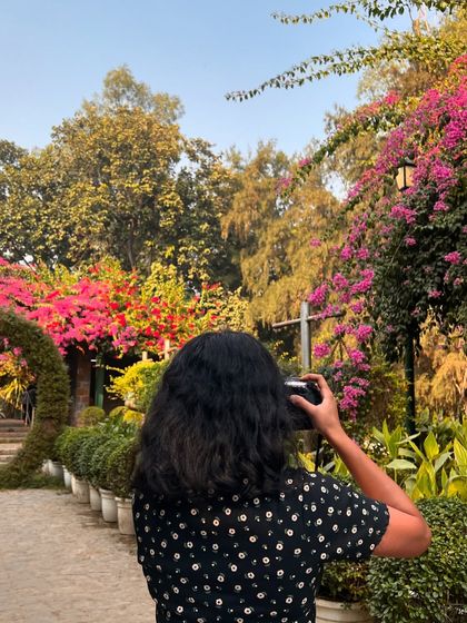 Poetry is everywhere. A young poet captures the beauty of nature during one of our outdoor video shoots, a perfect example of how we find art in the world around us.