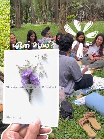 Sometimes, unexpected magic happens. A friend surprised us with these beautiful handwritten quotes, adding another layer of warmth to our day. Our little art family is full of wonderful people.