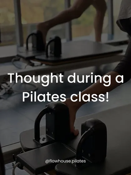 A look into the thoughts during a Pilates class. We know what you're thinking, and you're not alone.