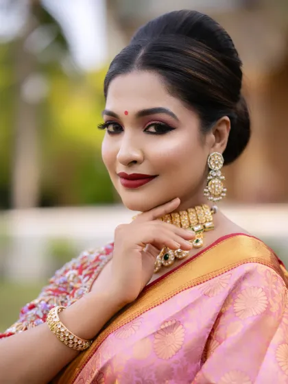 Shilpa Gowda - Professional Makeup Artistry South Indian Bridal Elegance photo 18
