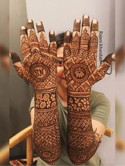 Sonu - Bridal & Wedding Mehndi Portrait & Storytelling Mehndi photo 45