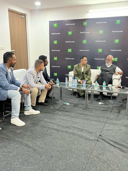 Our team gets the invaluable opportunity to interact with and learn directly from a legend like Dr. Velumani. This is what FGS is all about.