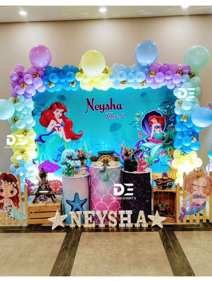 Dream Events - Kids' Birthday Party Decoration Princesses, Unicorns & Mermaids photo 6