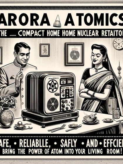 Retro-Futurist Branding: Posters & Ads photo 20