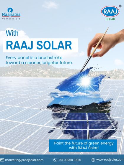 Raaj Solar - Utility-Scale & Industrial Solar Projects Financial & Environmental Benefits photo 12