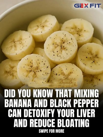 An unusual but effective pairing. The potassium in bananas and piperine in black pepper work together to support liver function and reduce bloating.