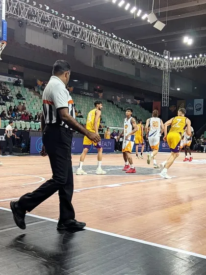 A referee's view of the game. The court doesn't lie, and it's our job to ensure a fair contest where the best team wins.