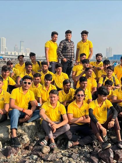 My entire team during an outing. We believe a happy team delivers the best work.