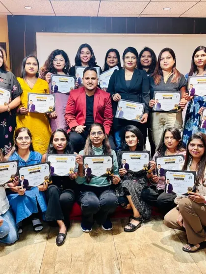 Celebrating the success of another masterclass batch in Navsari, Gujarat. It is my greatest joy to see my students graduate with confidence and new skills, ready to start their careers.