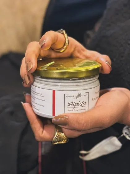 Our Body Soufflés are made to deeply nourish your skin through every season. The Raspberry Sugar variant is a sweet, fruity indulgence that sold out quickly at Spoken Fest.