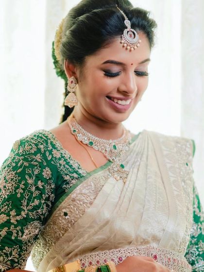 Swarna Nagaraj - Bridal Makeup & Hairstyling Engagement & Pre-Wedding Ceremonies photo 39