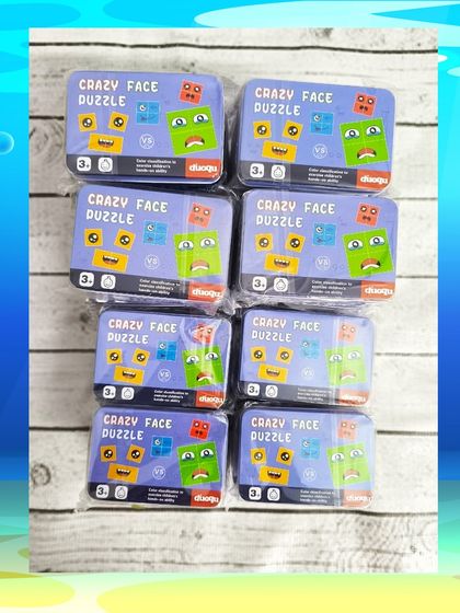 The "Crazy Face Puzzle" is a fun and silly game that's a great, compact addition to any goodie bag.