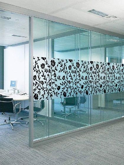 Wall Mind - Window Treatments Frosted Glass Films: Privacy for Your Office photo 13