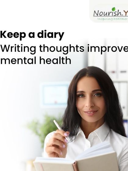Keeping a diary is a powerful tool for mental health. Writing down your thoughts helps you process emotions, reduce stress, and gain clarity. It's a form of self-care I highly recommend.