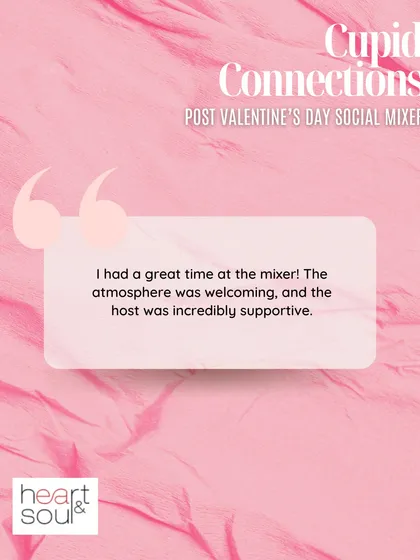 "The atmosphere was welcoming, and the host was incredibly supportive." I am always present at my events to ensure everyone feels comfortable and included.