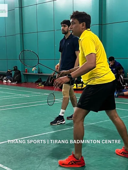 Action from the amateur tournament, where players of all levels come to compete and have fun.