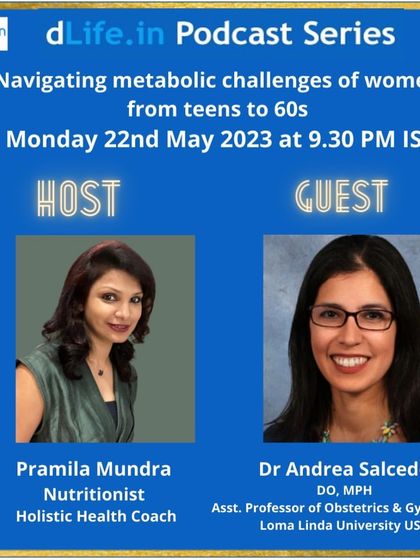 I was honored to host Dr. Andrea Salcedo, a US-based OB-GYN, to discuss the metabolic challenges women face from their teens to their 60s. We covered everything from PCOS to perimenopause, emphasizing the power of nutrition and lifestyle changes.