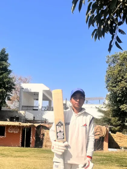 Abhijay and Anshika, two of our SKCA Panthers, powered their team to a remarkable victory with explosive batting. Abhijay scored 139 runs, while Anshika contributed a brilliant 58.