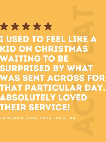 The excitement of a new, delicious meal every day is what we aim for. This client's experience shows how we make healthy eating a delightful surprise rather than a chore.