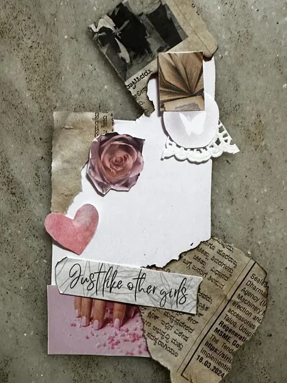 This is the beautiful result of a 'Map Your Mind' session. It's more than just a craft, it's a tangible piece of your self-discovery journey, blending creative expression with inner work. This is what it looks like to journal your way to clarity.