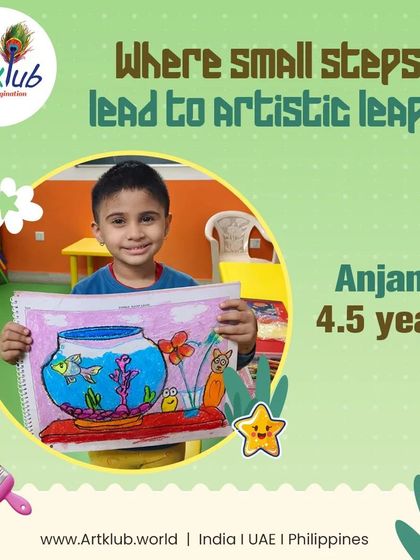 Artklub - Art & Craft Classes for Kids First Strokes: Art for Ages 4-6 photo 6