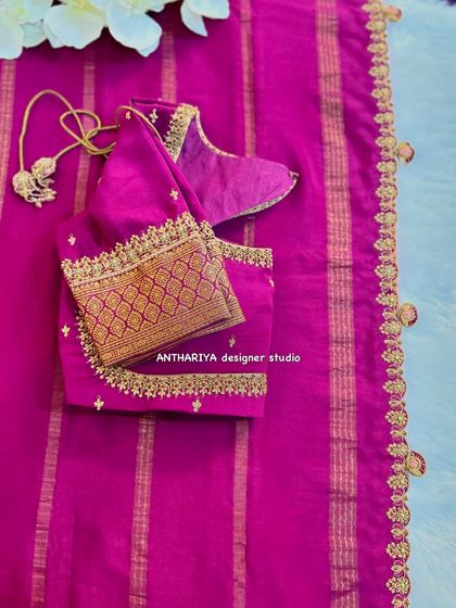 Anthariya by Nidhi Gowda - Custom Bridal & Occasion Wear Custom Blouse Showcase photo 81