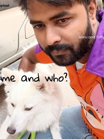 This is Sonu and Toffy, two buddies catching up on their daily walk. We believe in creating a strong, consistent bond between your dog and their walker.