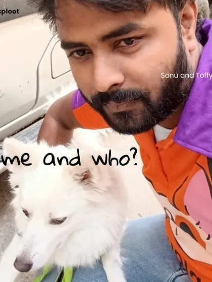 This is Sonu and Toffy, two buddies catching up on their daily walk. We believe in creating a strong, consistent bond between your dog and their walker.