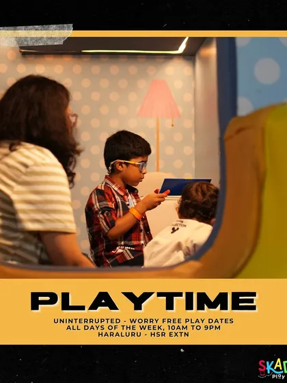 We offer uninterrupted, worry-free play dates. Our arena is open all week, providing a safe and stimulating environment for your children to play and for you to relax.