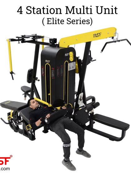 The hip adduction/abduction station on the 4-Station Multi-Unit.