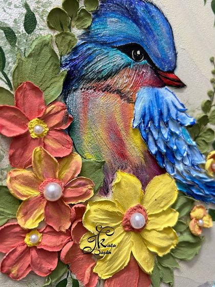 Jashn-e-Kala by Sakshi - Custom Russian Sculpture Decor Wall Art: Birds, Blooms & Whimsy photo 50