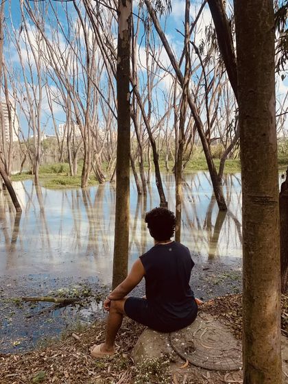 A stoic mindset: A bird on a branch doesn't fear the branch breaking, because its trust is not in the branch, but in its own wings. Believe in yourself.