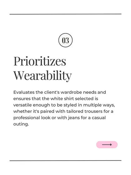 Part of my "Wardrobe Essentials" series. A key factor is wearability. I evaluate if a piece is versatile enough to be styled in multiple ways, from a professional look to a casual outing.