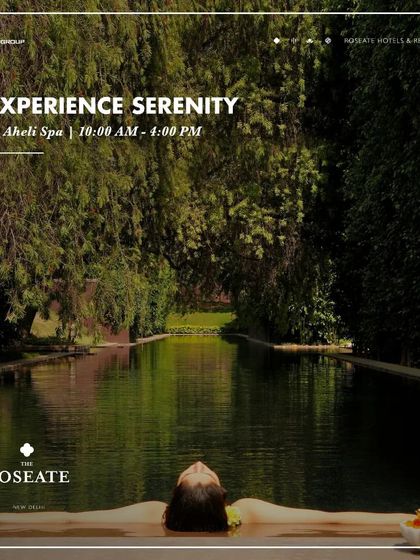 Our 'Experience Serenity' package gives you access to our stunning lake, where you can relax and soak in the peaceful atmosphere of the resort.