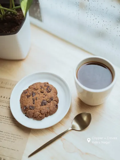 The monsoon in Bangalore is beautiful. Cozy up at our cafe with a hot coffee and a cookie. We have free Wi-Fi if you need to work, and the rainy view is on us.