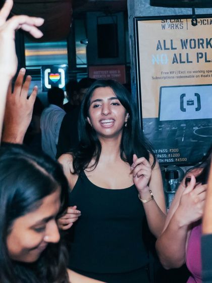 The sign says "All Work, No All Play," but on my dance floor, it's all play.