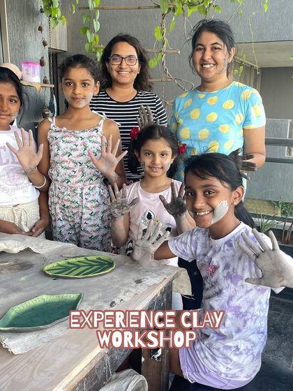 Our Experience Clay workshop is a great activity for families to do together, creating and making memories.