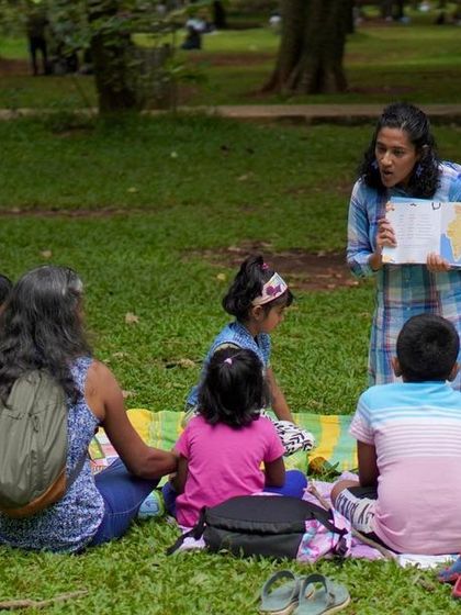 An extensive series from our 'Delectable Delight July' session, reading 'My Grandmother Can't Cook'. These photos beautifully capture the community, the engagement, and the pure fun of our gatherings.