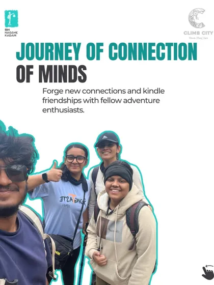 We love collaborating with other communities to spread the joy of climbing. Here's a shot from our "Gravity Games" event, designed to forge new connections between adventure enthusiasts.